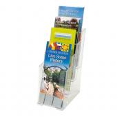 1/3 A4 4 Compartment Brochure Holder