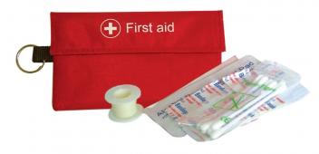 First Aid Kit with Key Ring